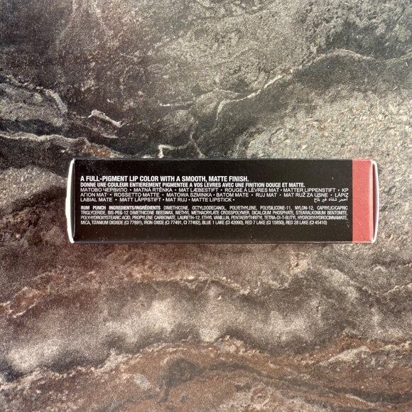 Anastasia Beverly Hills Matte Lipstick Rum Punch Full Pigment Full Size 3g - Picture 5 of 8